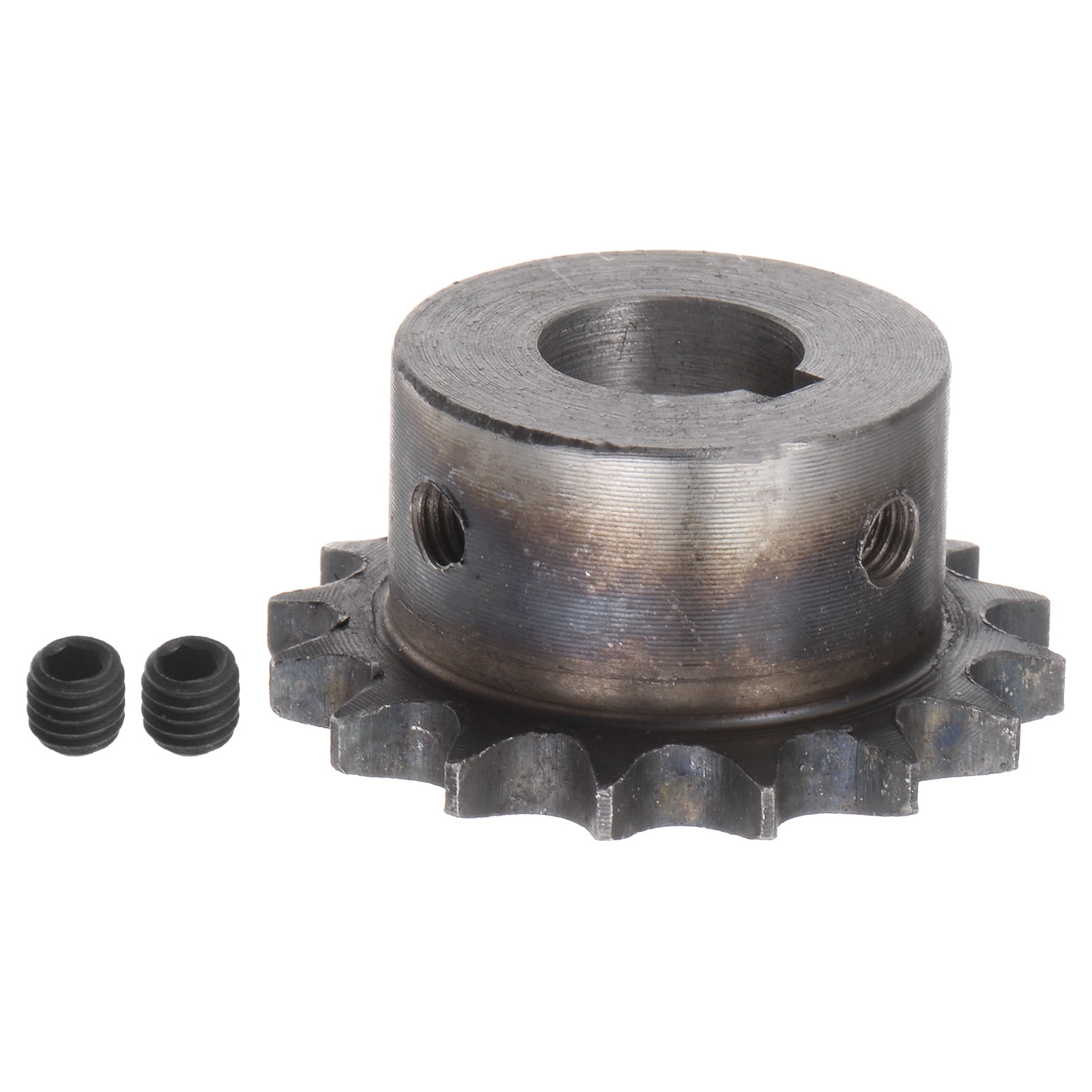 Uxcell 06B Roller Chain Sprocket 16T Pitch 3/8" 17mm Bore A3 Carbon