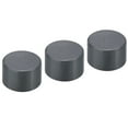 thumbnail image 1 of Uxcell 1-1/2" Pipe End Cap Fitting, 3 Pack Furniture Grade Plug Coupling Grey, 1 of 6
