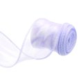 thumbnail image 1 of Uxcell 1 1/2" Wide Sparkly Sheer Wired Organza Ribbon Pastel Chiffon Ribbons 3 Yard Light Purple, 1 of 7