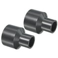 thumbnail image 1 of Uxcell Reducer Pipe Fitting SCH80 Straight Coupling, Grey 1-1/2"x3/4" 2, 1 of 5