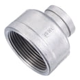 thumbnail image 1 of Uxcell 1-1/2x3/4 BSPT Female Thread Stainless Steel Reducer Pipe Fitting Coupling, 1 of 5