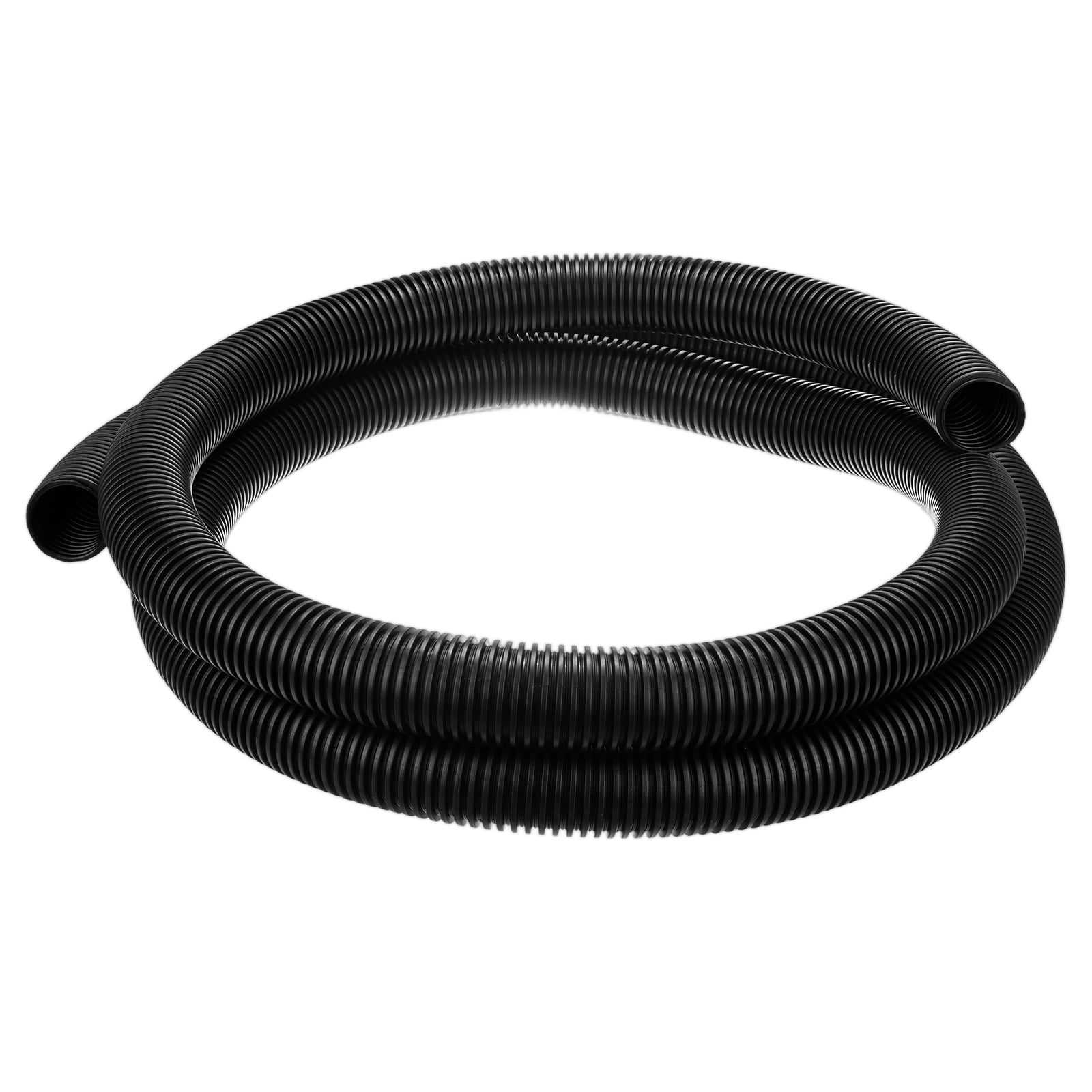 Uxcell 1 1/4" ID Pond Tubing, 10ft Corrugated Flexible Reinforced PP Hose Pipe Pump Tube for Garden Ponds/Waterfall Sump Pump Hose [Black]