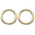 thumbnail image 1 of Uxcell Spring O Rings, Brass Trigger Spring Keyring for Purses, DIY Craft 1-1/4 inch, 1 of 7