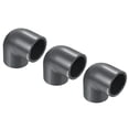 thumbnail image 1 of Uxcell 1-1/4" SCH80 UPVC Pipe Fitting Elbow 90 Degree Adapter Connector, 3 Pack, 1 of 6