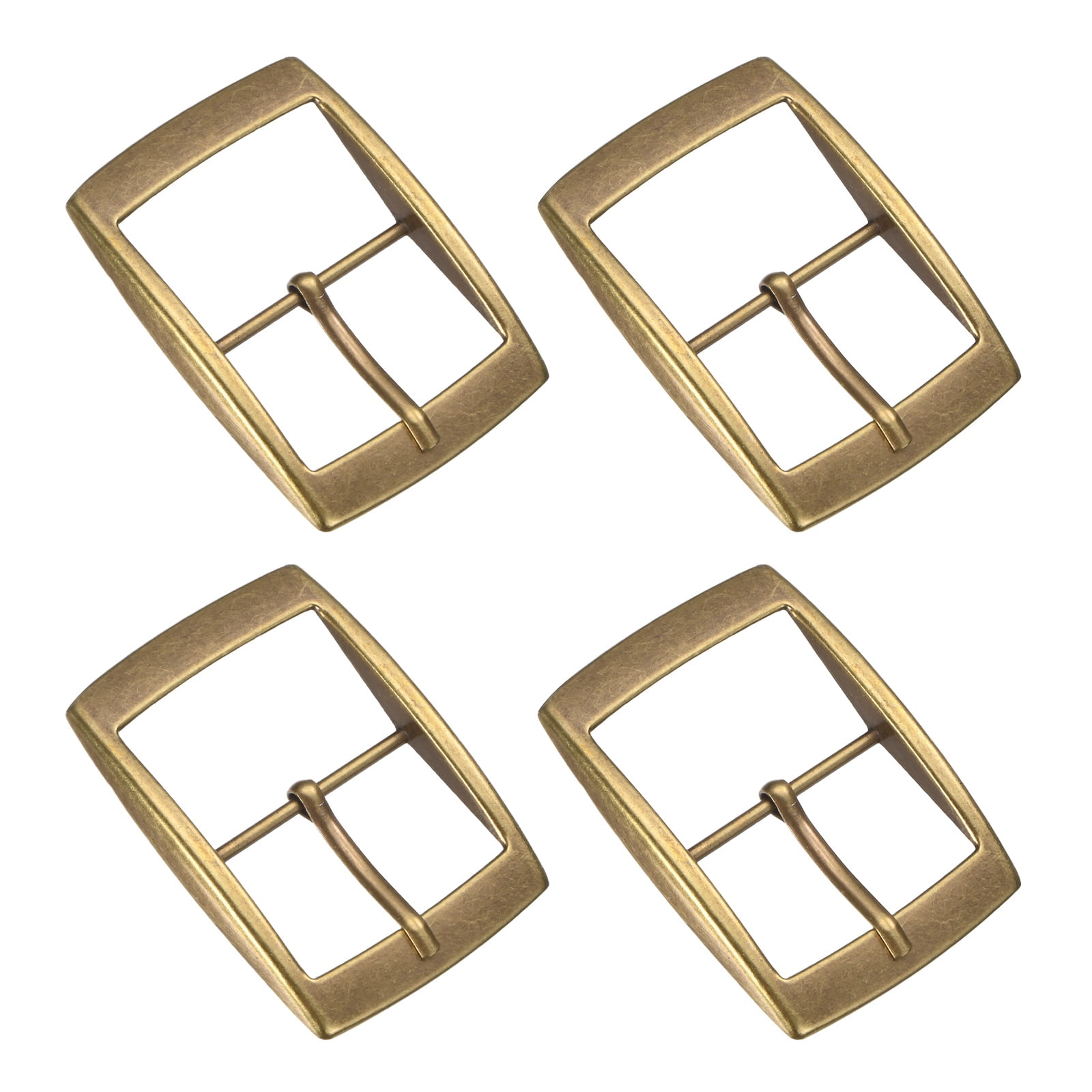 Uxcell 1.18 IN(30mm) Metal Single Prong Buckle [4Pcs] - Webbing Belts ...