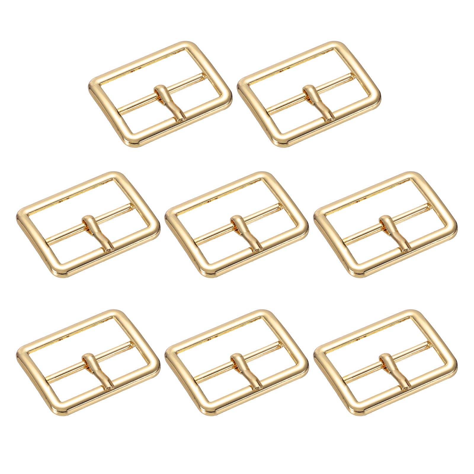 Uxcell 1.18 IN(30mm) Metal Single Prong Buckle [8Pcs] - Webbing Belts ...