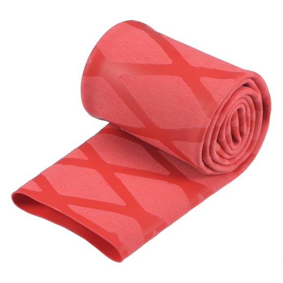 Uxcell 1.18 inch Dia 1.6ft 2:1 Heat Shrink Wrap Tubing for Fishing Rod PE Red