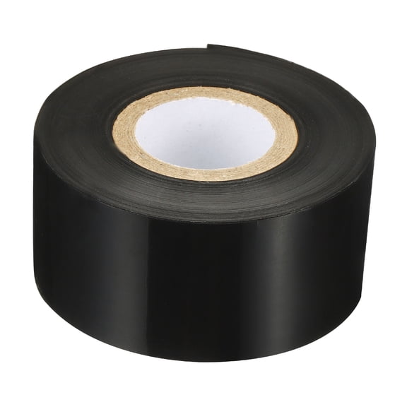 Uxcell 1.18"x328' (30mmx100m) Wax Thermal Transfer Ribbon, 1 Roll 1" Core Ink Out Barcode Printer Ribbon, Black