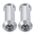 thumbnail image 1 of Uxcell 1/2" 2Pcs Door Viewer Peephole Zinc Alloy Privacy Door Viewer for Security Home Silver, 1 of 7