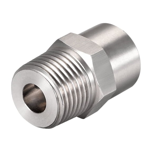 Uxcell 1/2 BSPT Stainless Steel Wide Angle Cone Spray Tip Nozzle