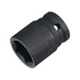 thumbnail image 1 of Uxcell 1/2" Drive by 20mm 6-Point Impact Socket, CR-V Steel 1.54" Length, Shallow Metric Sizes, 1 of 5