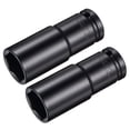 thumbnail image 1 of Uxcell 1/2" Drive by 23mm Deep Impact Socket, Heat-Treated CR-V Steel 3.15" Length, 6-Point Metric Sizes 2 Pack, 1 of 5