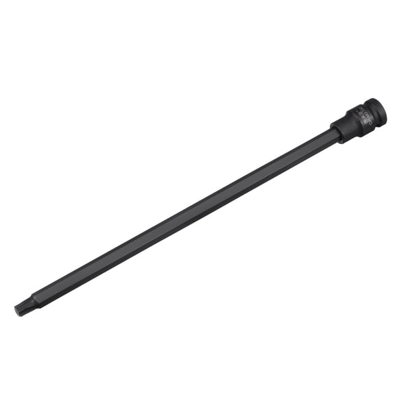 Uxcell 1/2" Drive x T50 12" Length S2 Steel Bits, Cr-Mo Sockets, Torx Bit Socket