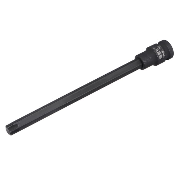 Uxcell 1/2" Drive x T55 8" Length S2 Steel Bits, Cr-Mo Sockets, Torx Bit Socket