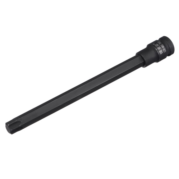 Uxcell 1/2" Drive x T60  8" Length S2 Steel Bits, Cr-Mo Sockets, Torx Bit Socket