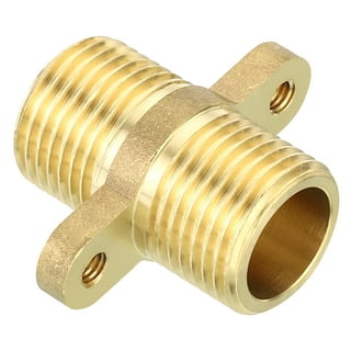 Uxcell Brass Compression Tube Fitting 6mm Tube OD to 1/8PT Male Thread  Elbow 2 Pack 