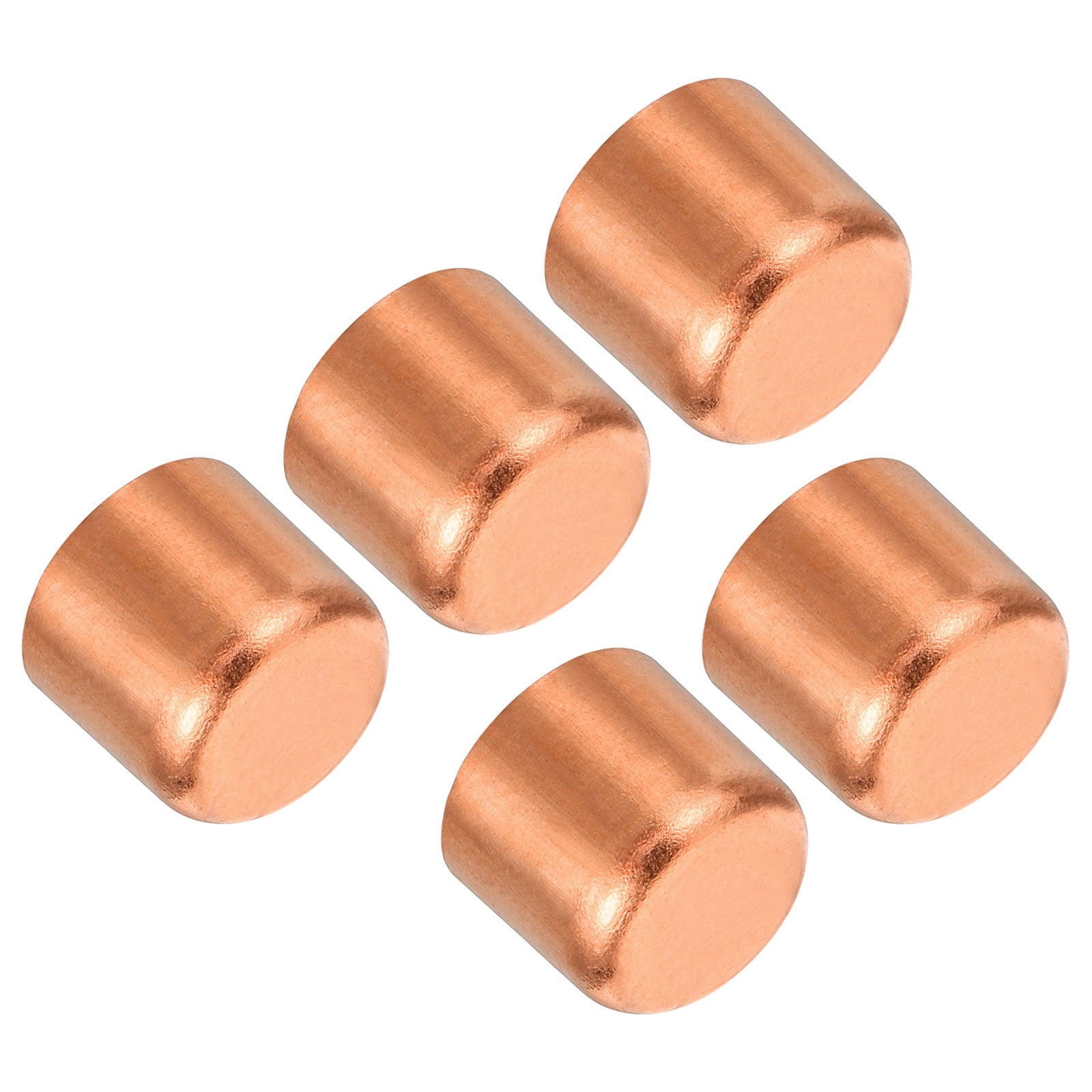 Uxcell 1/2 Inch ID Copper Pipe Fitting End Cap Sweat Plug Solder