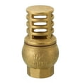 thumbnail image 2 of Uxcell 1/2 Inch NPT Female Foot Valve, 2Pcs Brass Female Threaded Backflow Preventer Check Valve 2 of 13