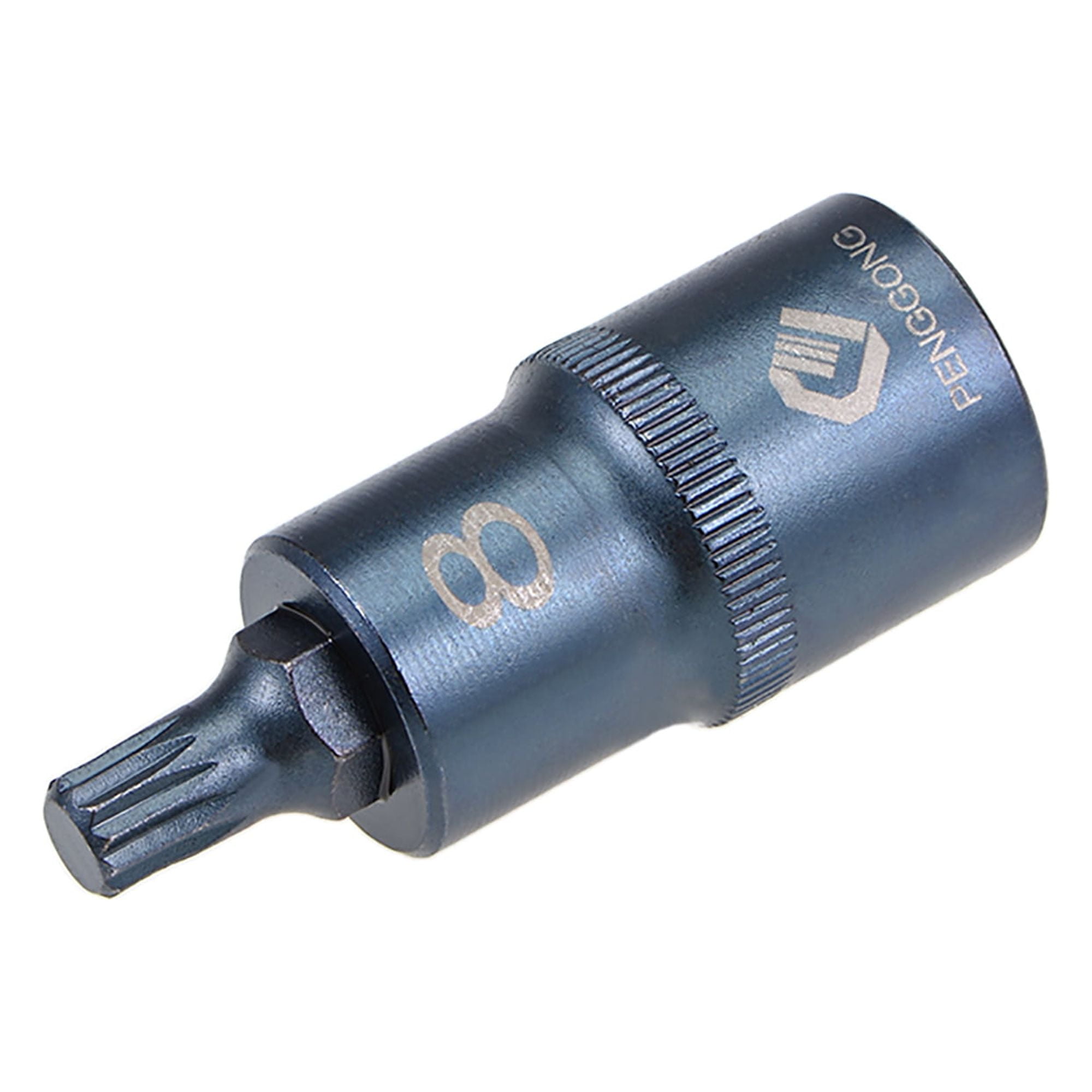 Uxcell 1/2-Inch Square Drive x M10 Metric Spline Bit Socket