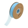 thumbnail image 1 of Uxcell 1.18" Wide 50 Yard Lace Ribbon Floral Pattern Blue Lace Trim Ribbon, 1 of 5