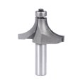 thumbnail image 1 of Uxcell 1/2 Shank 1-1/2 inch Dia Round Over Corner 2 Flutes Carbon Steel Router Bit, 1 of 5