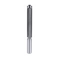 thumbnail image 1 of Uxcell 1/2 Shank 1/2" Cutting Dia 3" Depth Bearing HSS Flush Trim Router Bit, 1 of 3