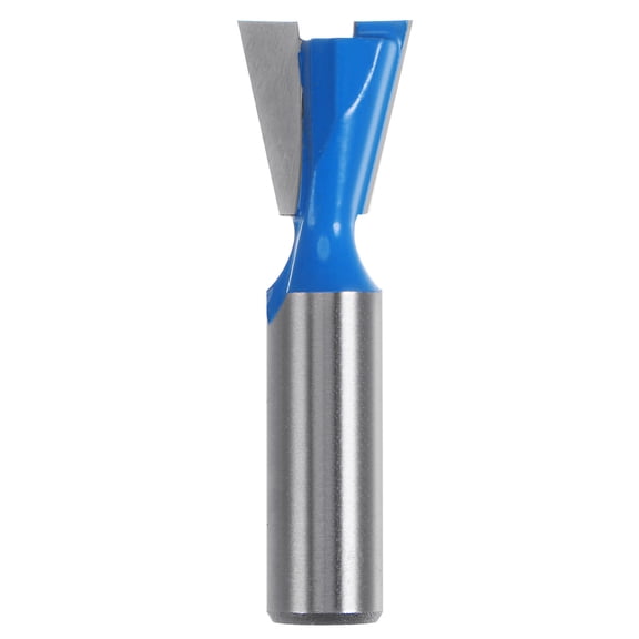 Uxcell 1/2" Shank 3/4" Dia Tungsten Carbide Dovetail Joint Bit Dovetail Router Bit for Wood