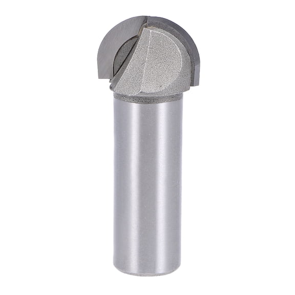 Uxcell 1/2" Shank 3/4 inch Cutting Dia. Core Box 2 Flutes High-carbon Steel Tip Router Bit