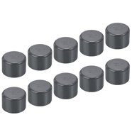 Uxcell 8pcs Double Head Standoff Screws - 12x37mm M8 Thread For Acrylic & Glass Display, With Rubber Spacers