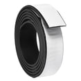 thumbnail image 1 of Uxcell 1.2"W x 5/64"T x 3'L Adhesive Rubber Strips Solid Neoprene Rubber Strips Sheet, 1 of 6