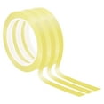 thumbnail image 1 of Uxcell 1/2" x 72 Yards Whiteboard Tape 3 Pack PET Dry Erase Tape Light Yellow, 1 of 6