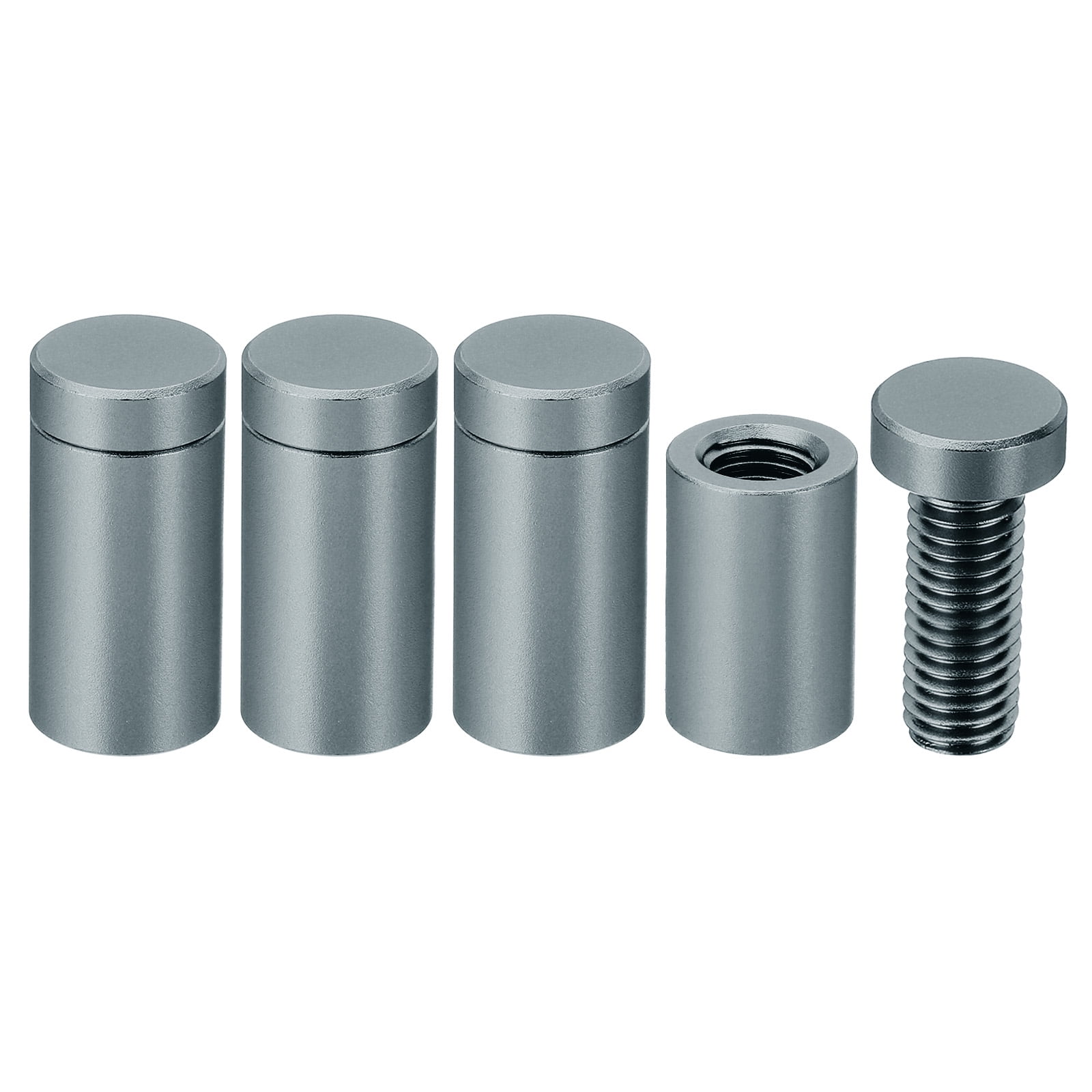 Uxcell 1/2 x 1.2 inch Sign Standoff Screws, 4 Pcs Stainless Steel Wall