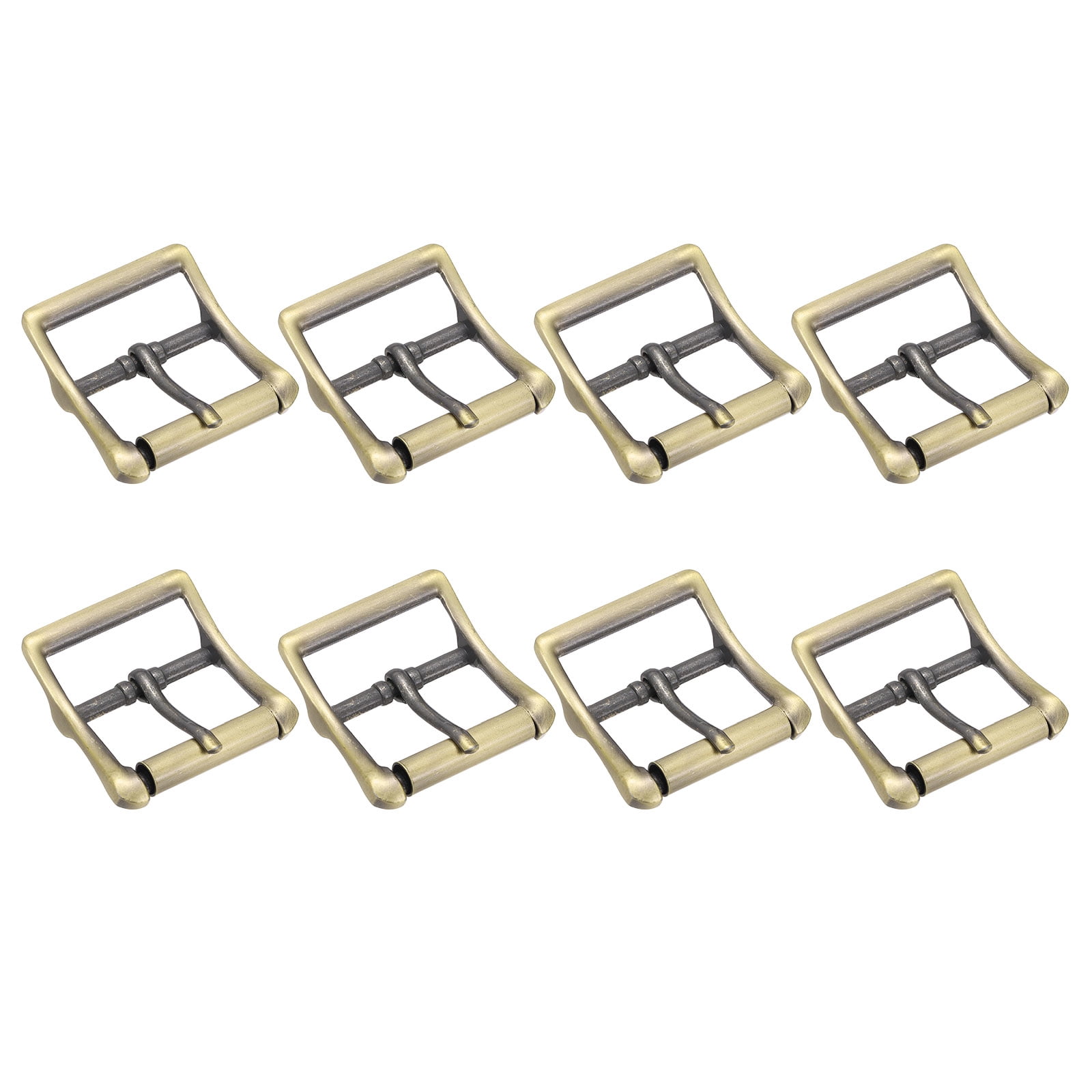 Uxcell 1.26 IN(32mm) Metal Roller Buckle [8Pcs] - Webbing Belts Center ...