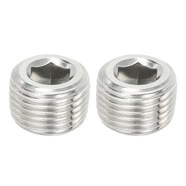 Air Compressor Oil Sight Glass, 2 Pack G 1/2" Aluminum Oil Level Gauge Air Compressor Oil Sight Glass, 2 Pack G 1/2" Aluminum Oil Level Gauge