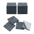 thumbnail image 1 of Uxcell 1 3/4" Self-stick Square Non-slip Felt Pads Floors Protect Grey 16 Pack, 1 of 7
