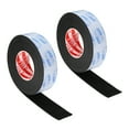 thumbnail image 1 of Uxcell 1-3/4"W x 1/8"T x 16.4Ft EVA Single Sided Foam Tape, Black 2Pcs, 1 of 6