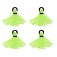 thumbnail image 1 of Uxcell 4 Pcs Fly Fishing Strike Indicators Floating Hook Yarn Strike Indicator Yellow, 1 of 4