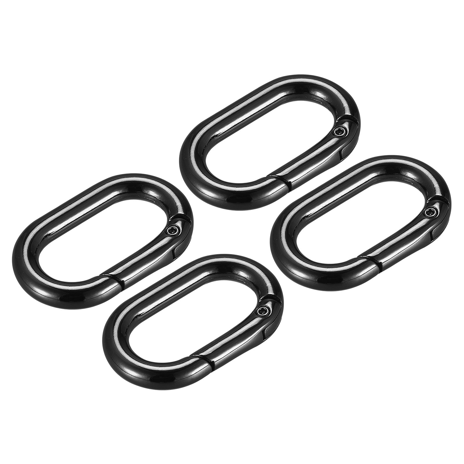 Uxcell 0.98 Inch Spring Oval Ring Round Snap Clip Trigger for Bag