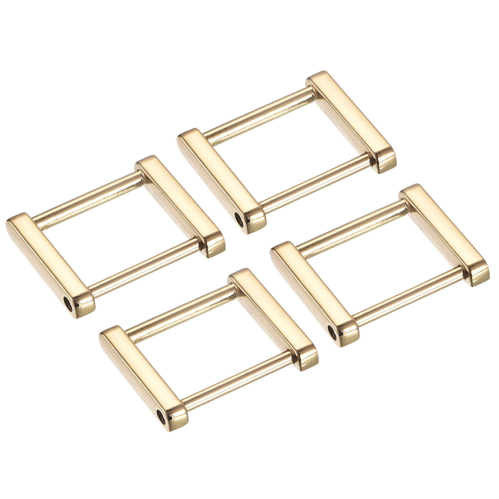 4 PCS solid brass eyelet screws grommets metal grommets for leather bag  craft bag loop handle connector rings