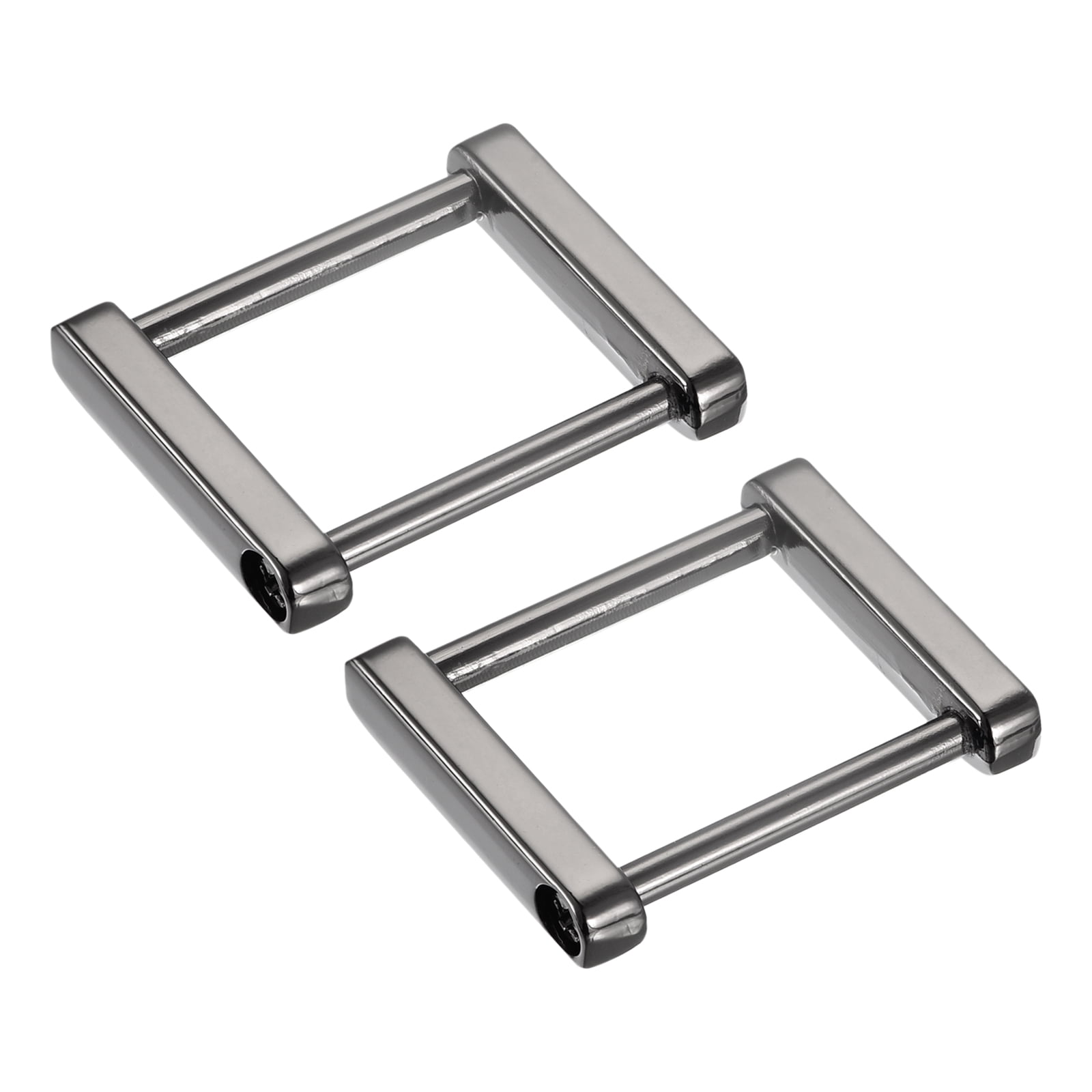 Uxcell 1.38 inch Rectangle Screw Ring Buckle Strap Connector Bag Loop ...