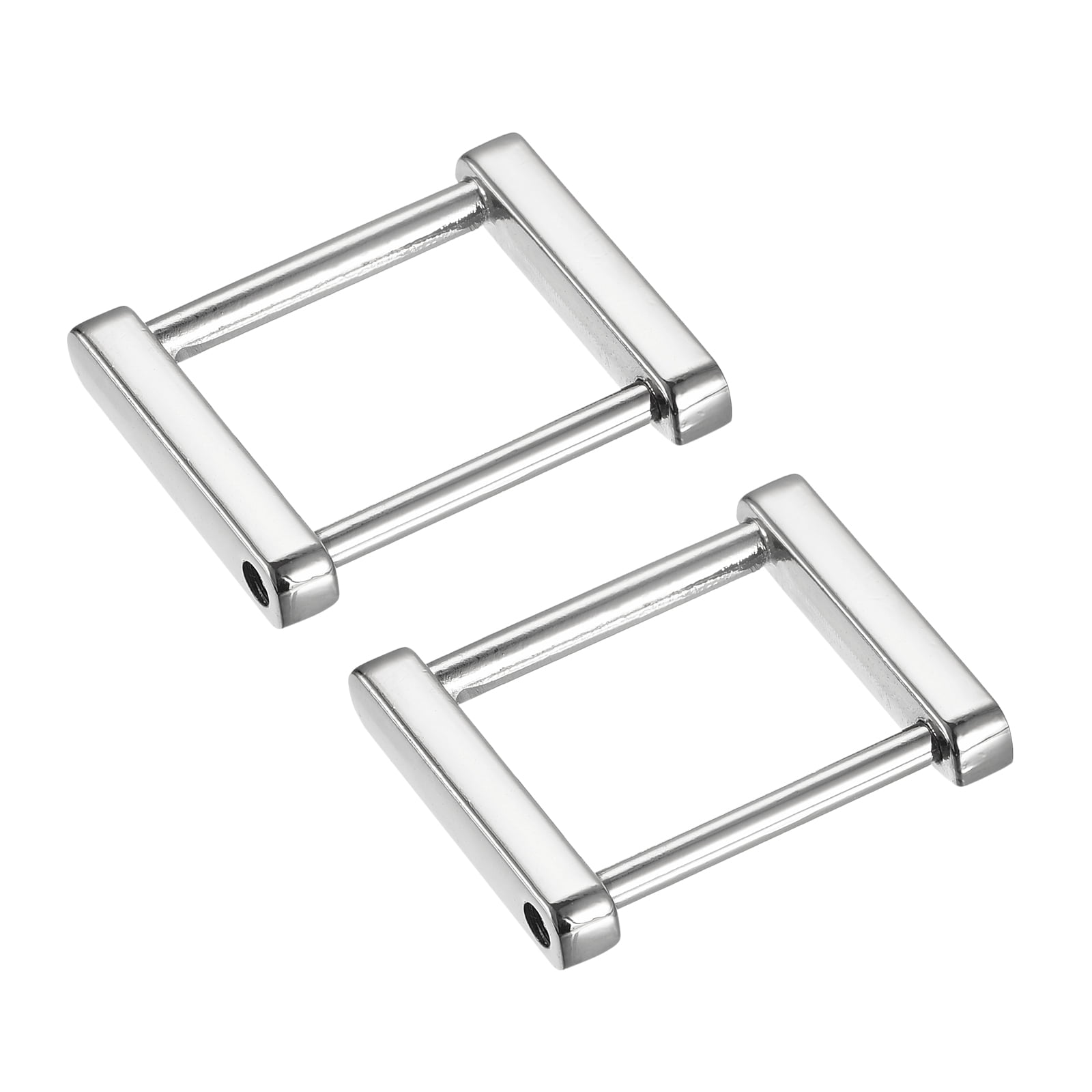 Uxcell 1.38 inch Rectangle Screw Ring Buckle Strap Connector Bag Loop ...