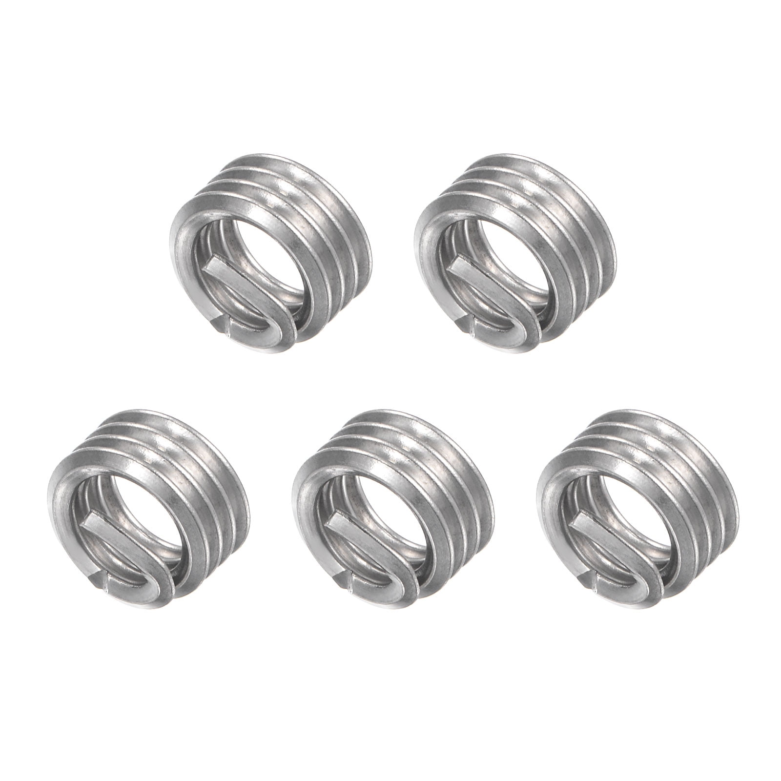 Uxcell 1/4-20 UNC 1.0D 304 Stainless Steel Wire Thread Inserts Screw ...