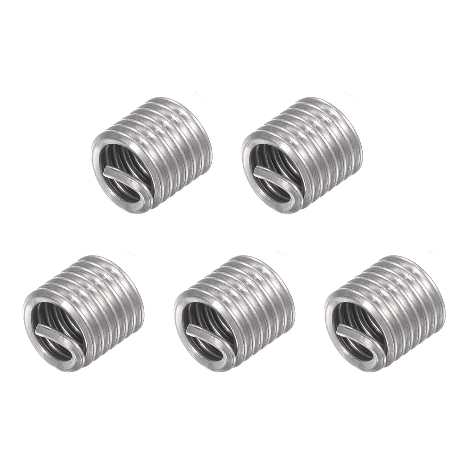 Uxcell 1/4-20 UNC 1.5D 304 Stainless Steel Wire Thread Inserts Screw ...