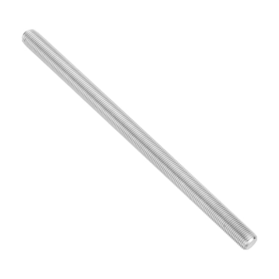 Uxcell 1/4" -20 UNC 304 Stainless Steel Fully Threaded 7.9" Screw Right Hand All Threaded Studs for Clamps Hangers U-Bolts
