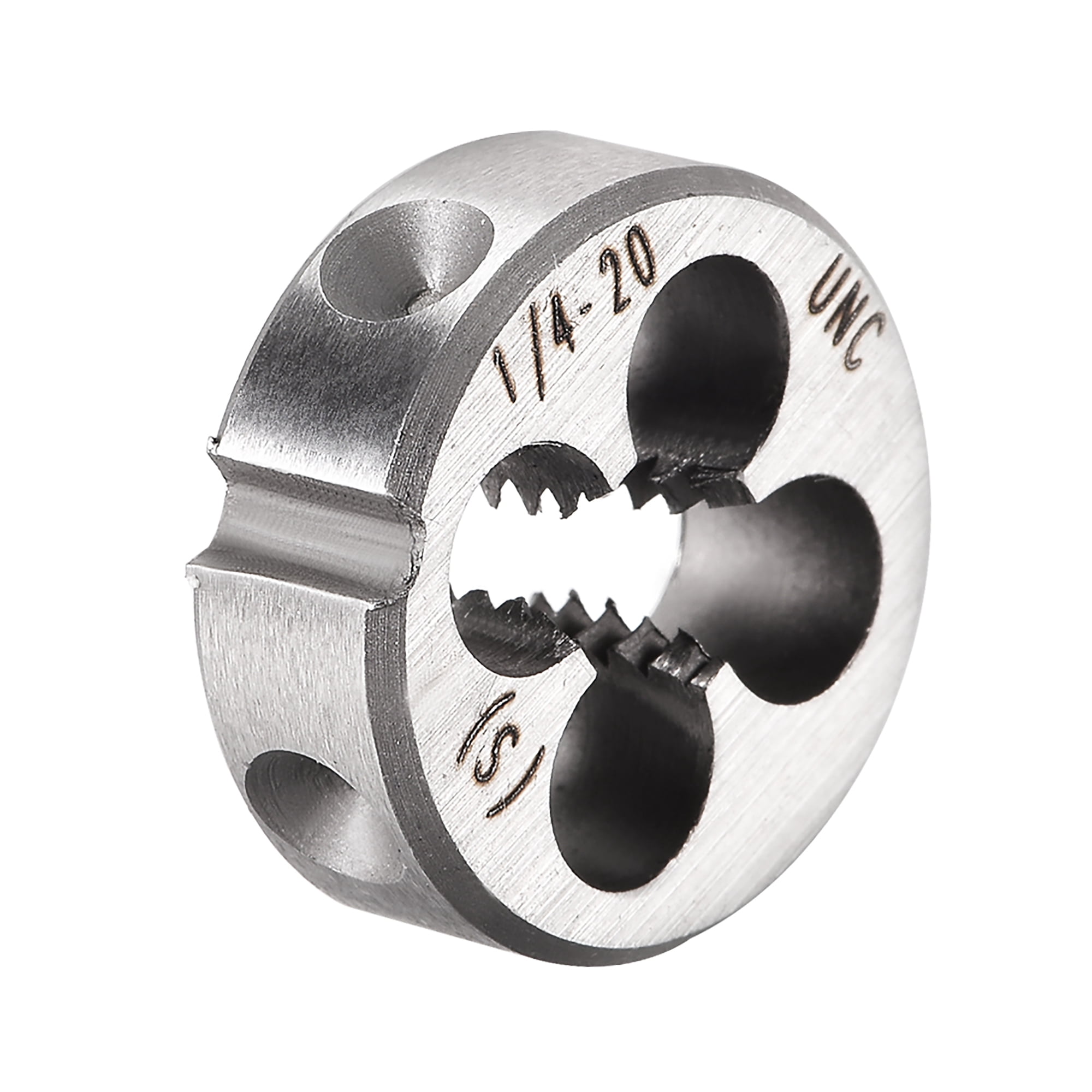 Threading Dia Uxcell 1/4-20 UNC Alloy Tool Steel Machine Thread Round Threading Dies ...
