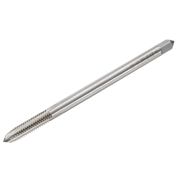Uxcell 1/4-20 UNC High Speed Steel 6542 5" Length 3 Straight Flute Screw Thread Tap