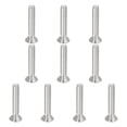 thumbnail image 1 of Uxcell 1/4-20 x 1-3/8" Flat Countersunk Head Socket Cap Countersunk Bolt Machine Screws 304 Stainless Steel 18-8, 10 Pcs, 1 of 7
