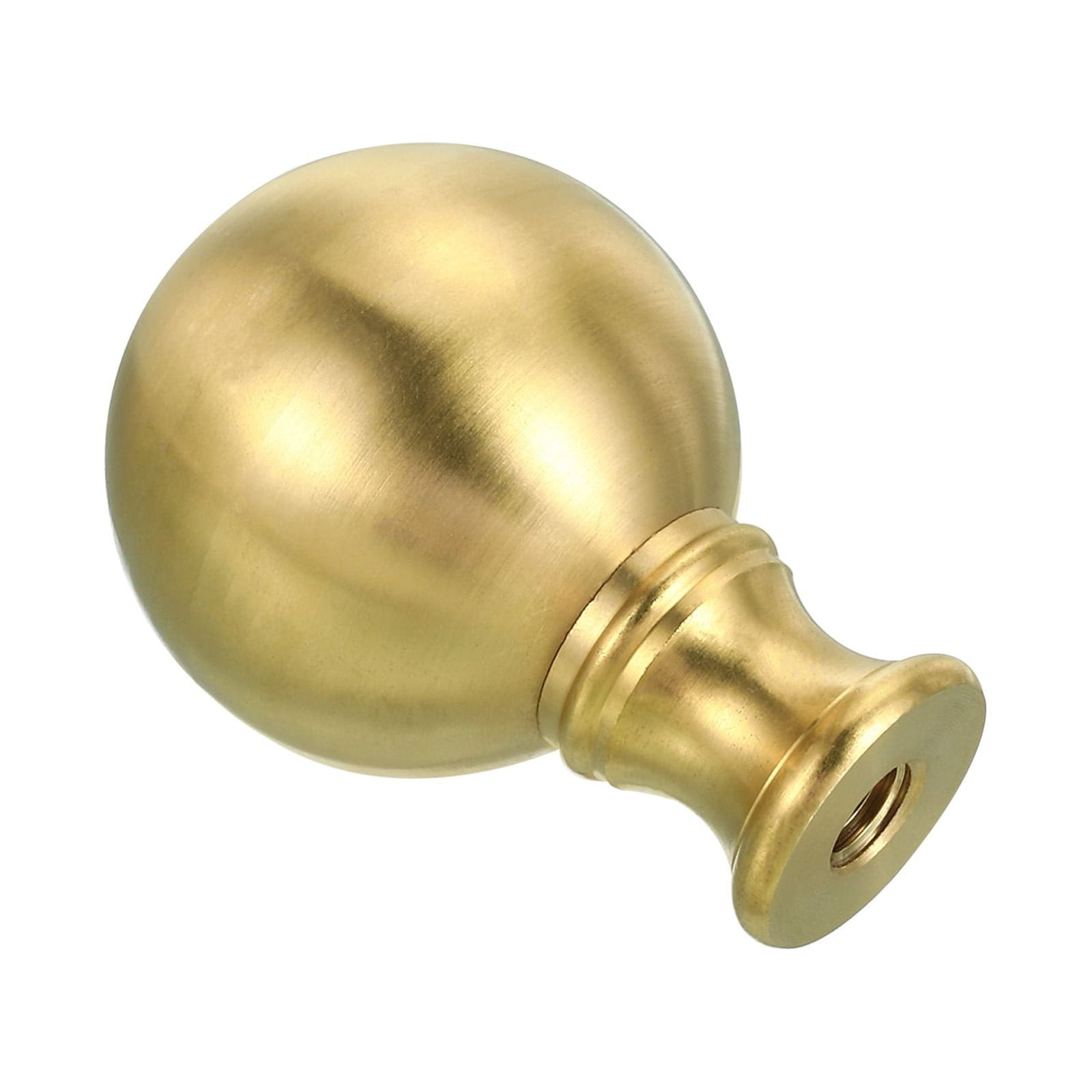 Uxcell 1/4 27 Lamp Finial Ball Cap Knob Lamp Shade Harp Top Screw Table