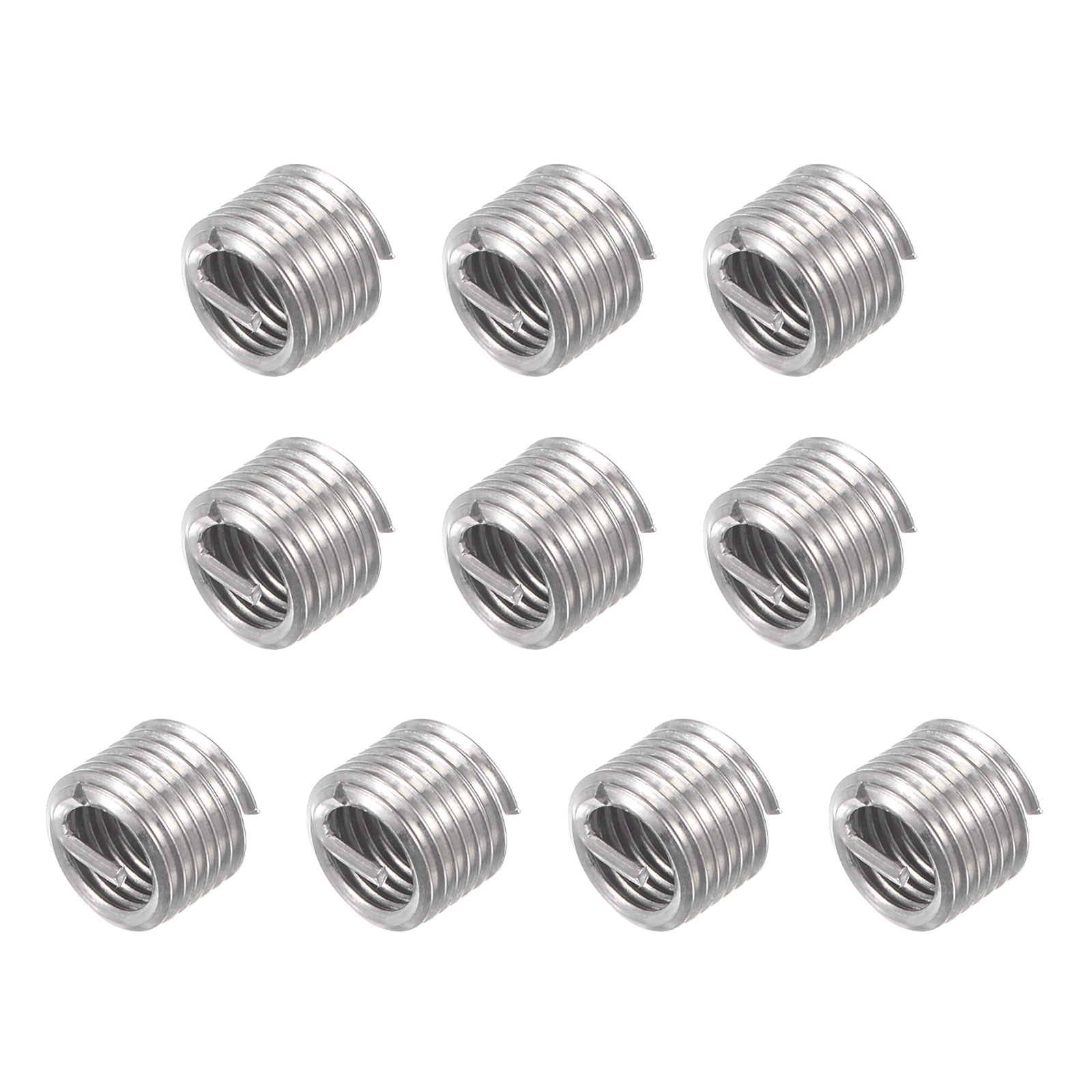 Uxcell 1/4-28 UNF 1.5D 304 Stainless Steel Wire Thread Inserts Screw ...