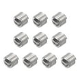 thumbnail image 1 of Uxcell 1/4-28 UNF 1.5D 304 Stainless Steel Wire Thread Inserts Screw Repair Sleeve 10 Pack, 1 of 5